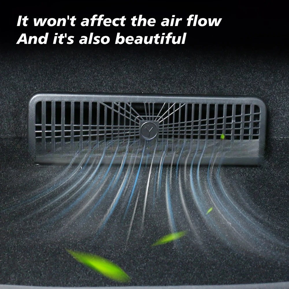 Under Seat Vent Cover for Tesla Model Y Juniper 2025-2026, Airflow  Protector with Clip-on Design, Anti-Blockage Grille Guard