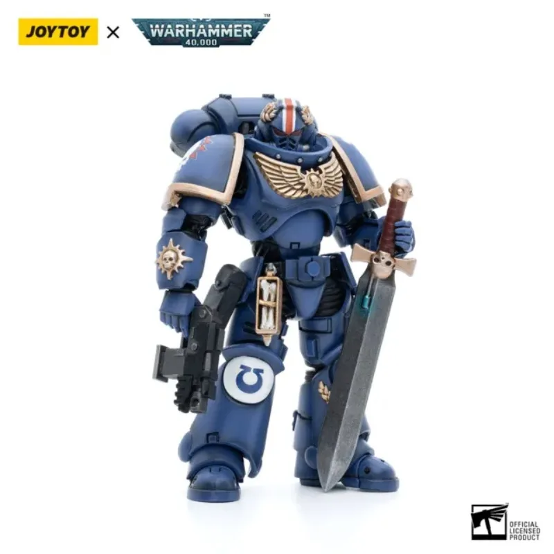 

[IN STOCK] JOYTOY Warhammer 40K 1/18 Action Figures Ultramarines Primaris Lieutenant Argaranthe Model Toys Boy Christmas Gift