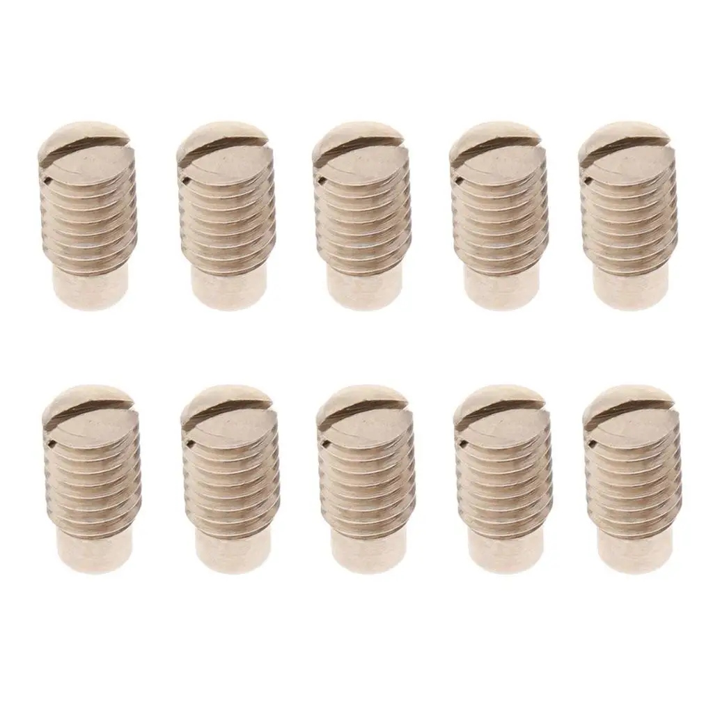 

10 Pcs Silver Metal Sax Adjusting Screws for Alto Tenor Soprano Sax
