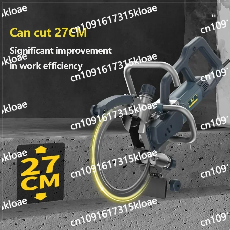 High-Power Concrete Wall Cutting Machine Multifunctional Brushless Cuttin Electric Stone Cutting Machine High-Frequency Ring Saw