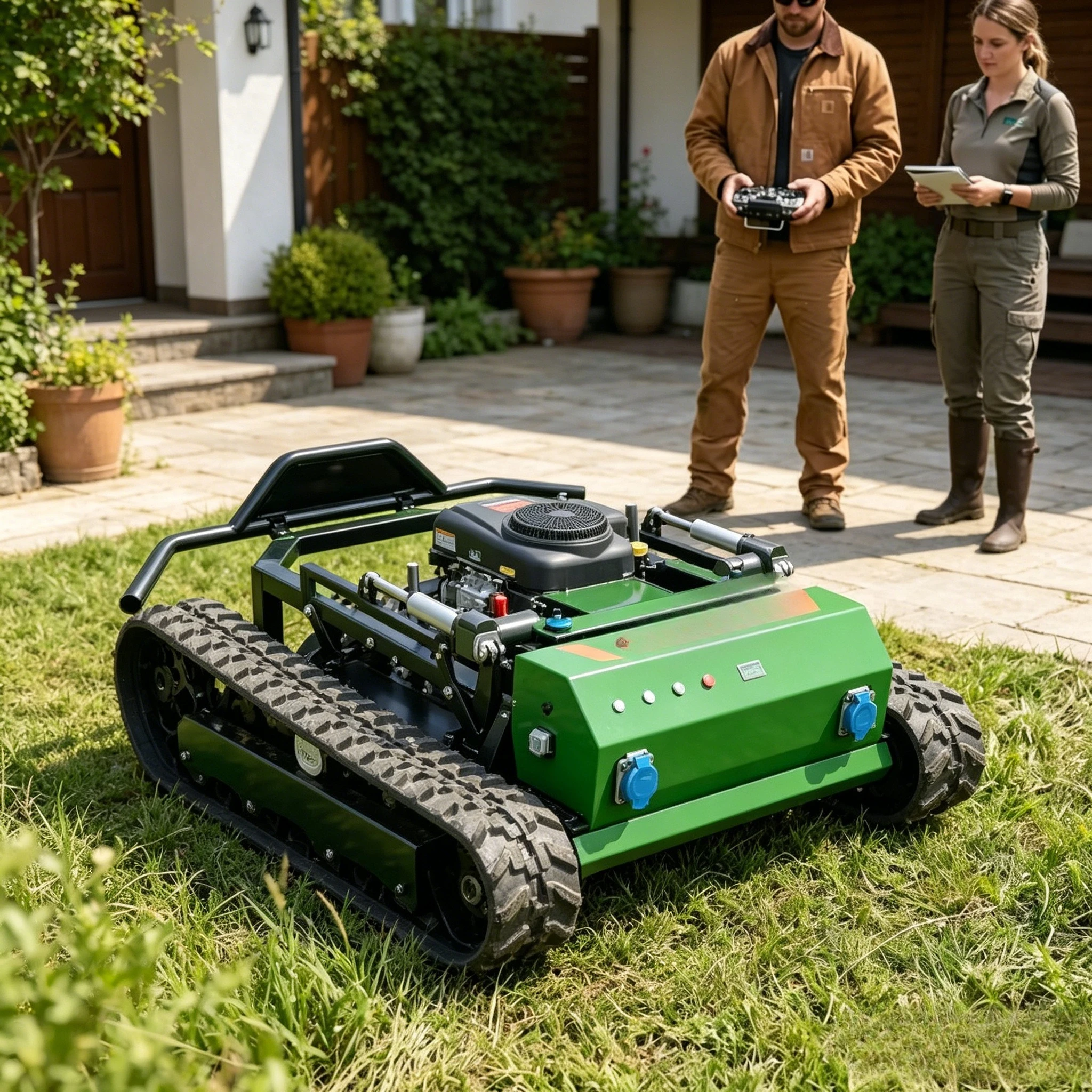 Farming Zero - Cortadora de Césped Industrial RC de