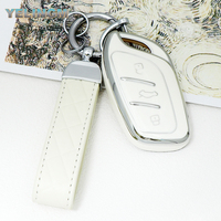 3 Buttons TPU Fob Key Cover Case For MG 4 2023 Mg4 Ev MG HS GT ZS EV ZX MG5 MG6 for Roewe RX3 RX5 RX8 ERX5 I6 I5