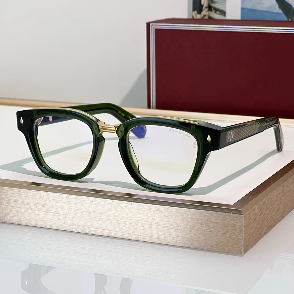 

Jules Fashion Cat Eye Sunglasses Frame Men High Quality Acetate Handmade Brand Designer Eyeglasses Trendy Women Sun Glasses