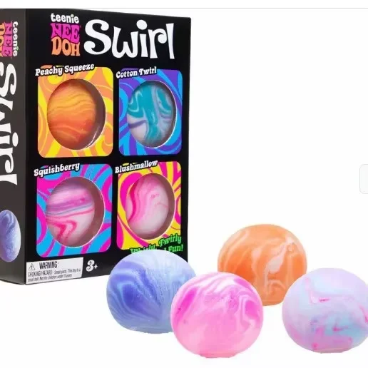 Needoh Sensory Squeezzza Pizza Sensory Stress Reliever Fidget Toy Anxiety Focus Non-toxic Squeeze Stretch Toy For Adults Gift﻿