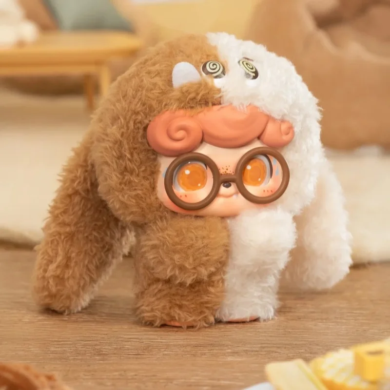 

New Genuine Q Baby Emotional Hairy Monster Series Surprise Blind Box Anime Figure Desktop Ornament Collection Model Gift