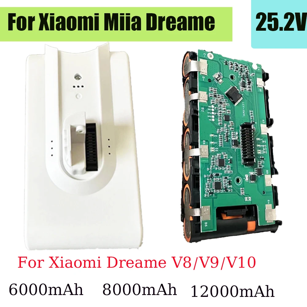 

(Origin) V9 V10 Lithium Battery for Dreame V8 V9 V10 V9P XR VVN3 VVN4 Handheld Cordless Vacuum Cleaner Parts Replacement Battery