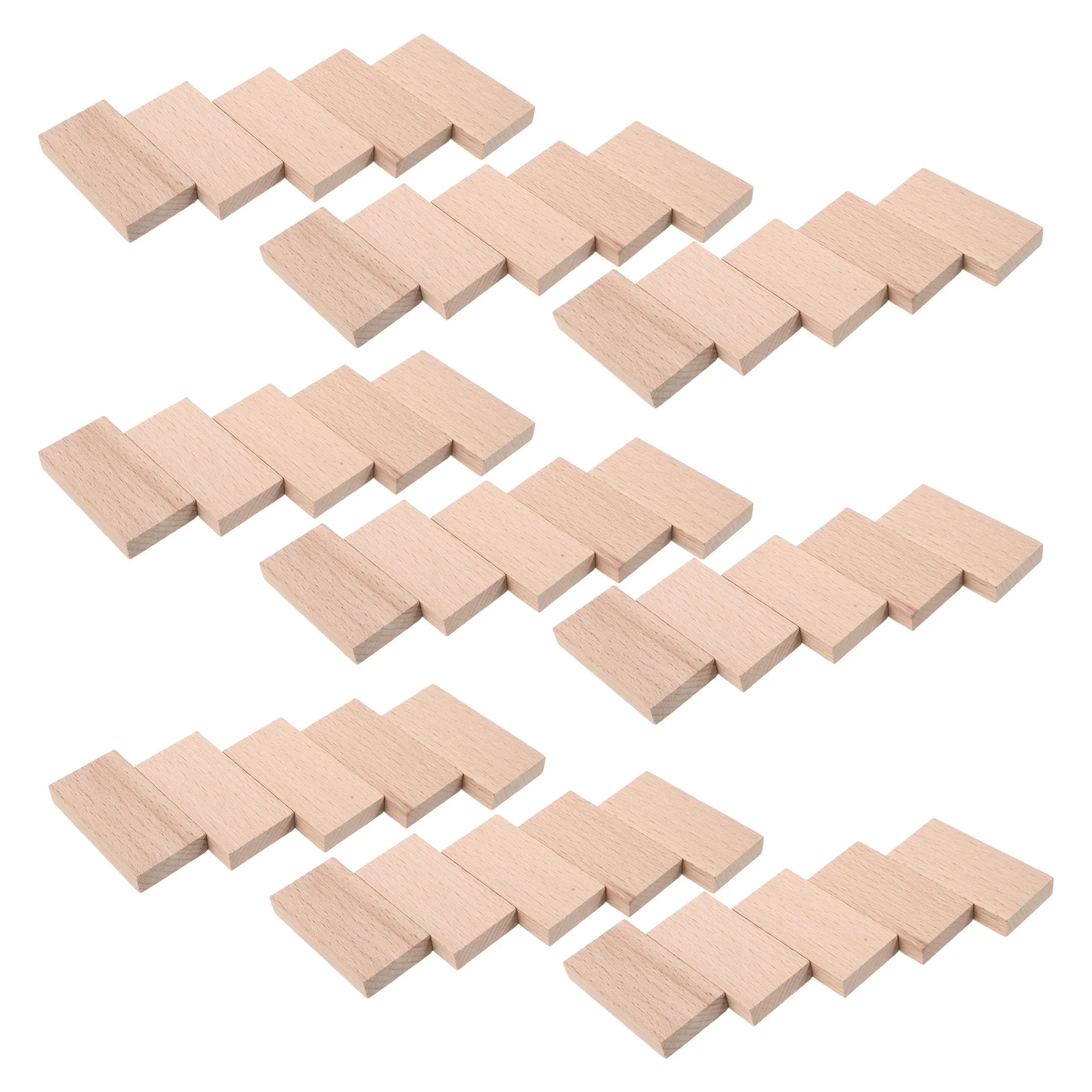 Zestaw domino z drewna bukowego, 100 elementów, naturalne drewniane klocki do układania, gra dla dzieci, rodzinne gry planszowe, wieczór gier, aktywności na świeżym powietrzu, kemping.