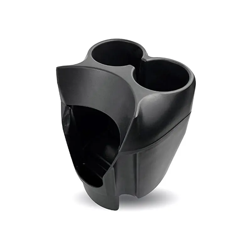 

A65P-For Fiat 500 2007-2015 ABS Black Car Central Control Water Cup Holder Water Cup Storage Compartment