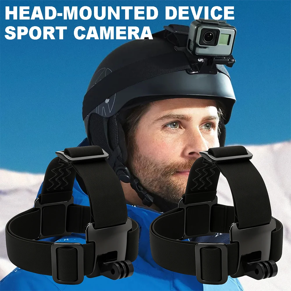 

Portable Camera Head Mount Strap Wearing Head Belt Suitable for DJI Action Sport Camera Head Strap Mount for GoPro Hero 13 12