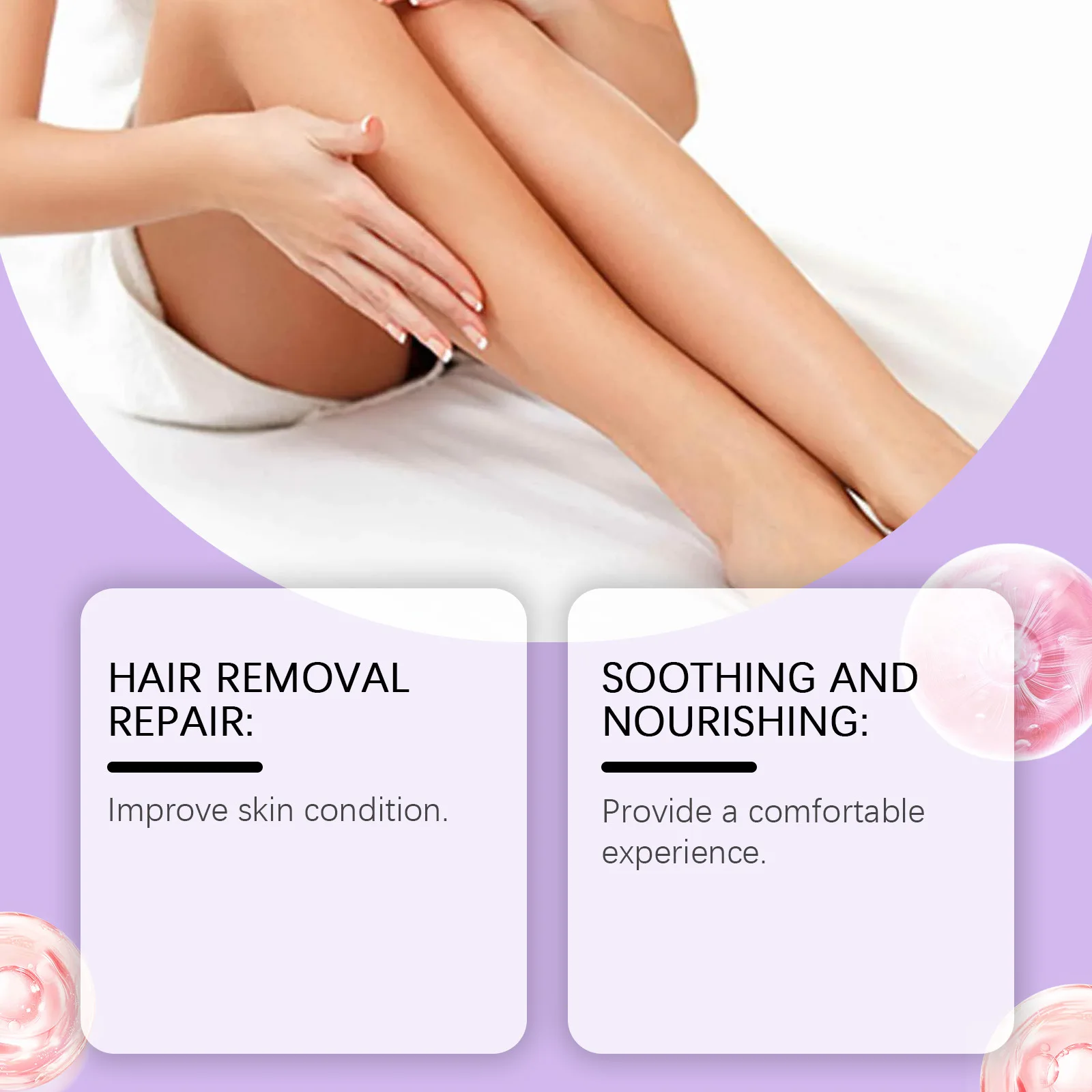 Cyperus Rotundus Skin Serum Non-Irritating Prevent Hair Growth Smoothing Skin Moisturizing Refreshing Body Hair Removal Essence
