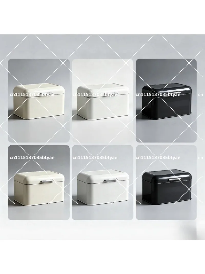 Desktop Storage Box with Lid, Dustproof Organizer for Keys, Cosmetics, Sundries, Desk Tidying