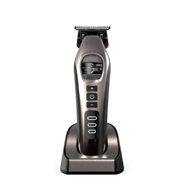 Electric Hair Clipper Brushless Motor Hair Cutting Machine USB Charging Trimmer Men Cordless Professional Hair Clipper