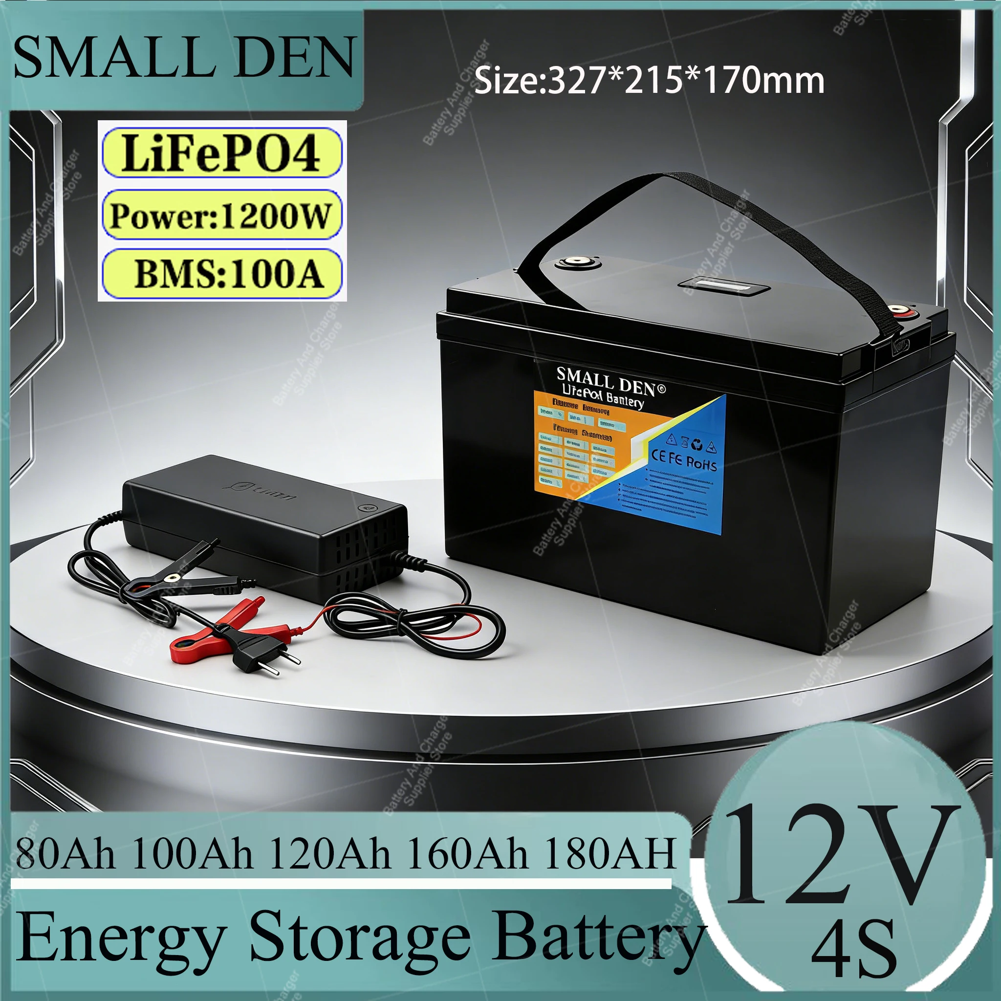 New 12V 80Ah 100Ah …