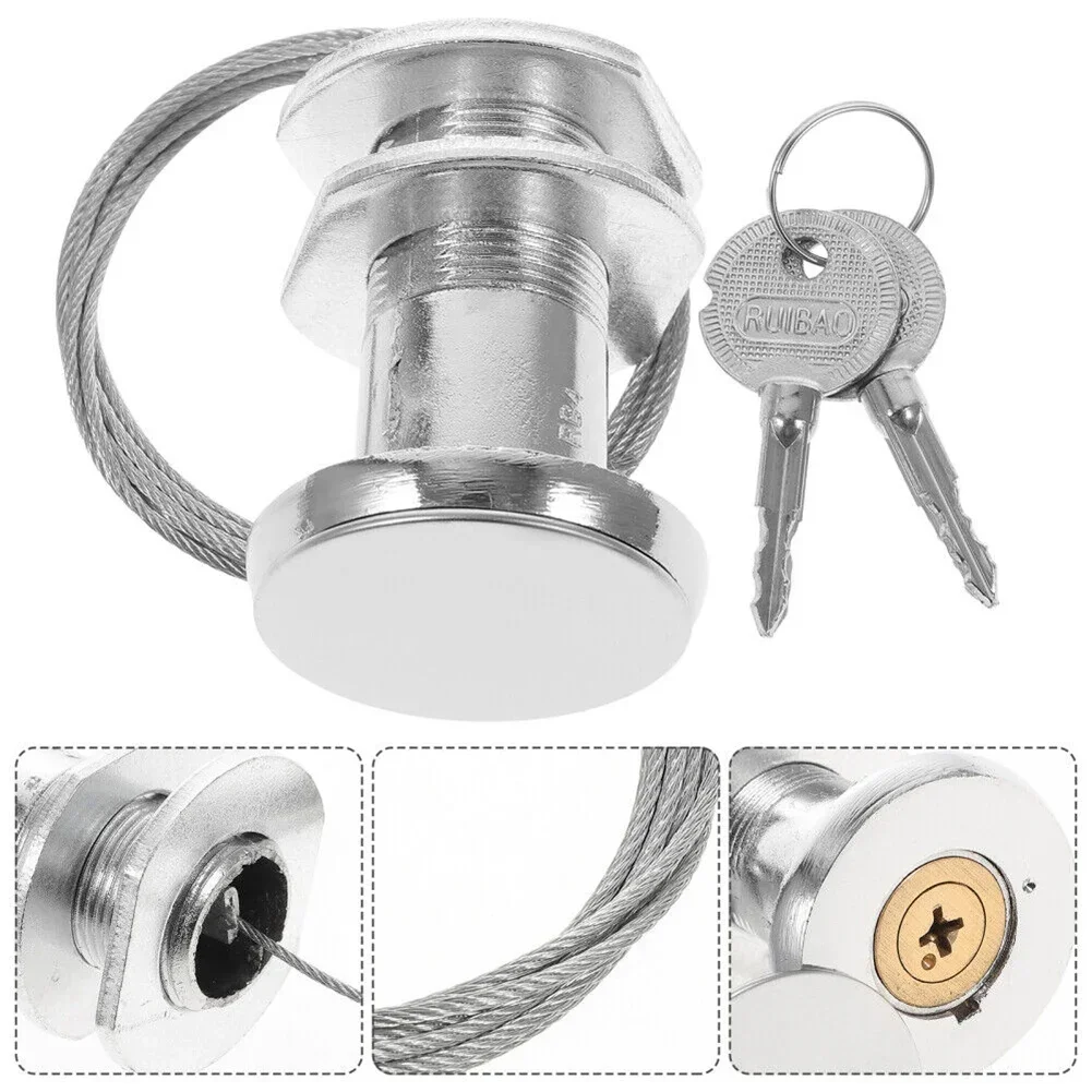 1 Set Garage Door Lock Drawstring Lock Manual Furniture Hardware Is Suitable For Garage Door Roller Shutter Door