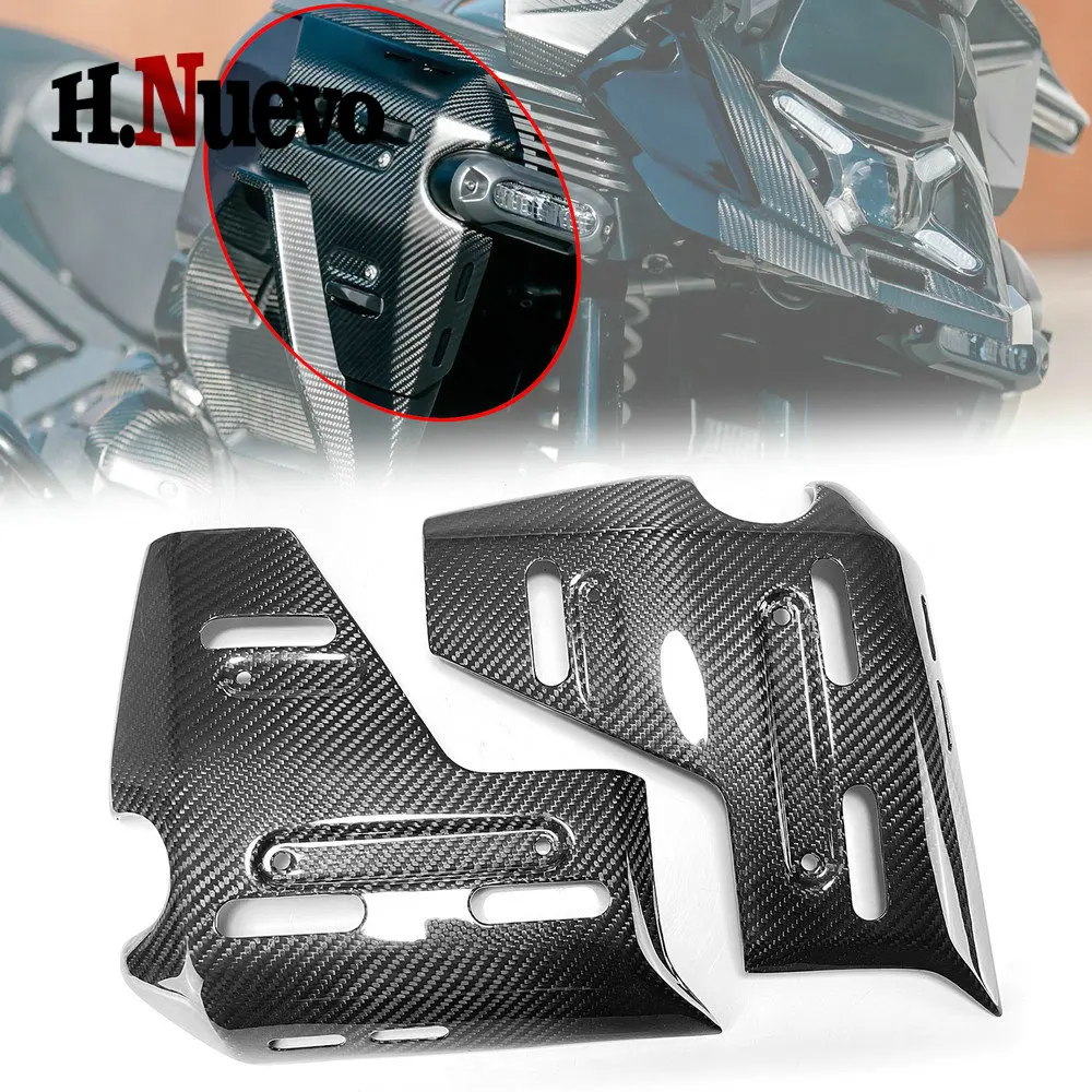 

Compaitible With BMW R1300GS ADV 2024 2025 Carbon Fiber Side Panels Water Tank Guards Protector Side Panel Protective Cover