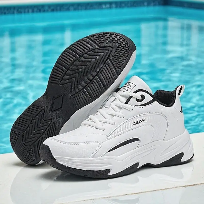 

Простая атмосфера, высококачественная повседневная универсальная мужская обувь для отдыха на открытом воздухе, новая модная легкая дышащая повседневная обувь