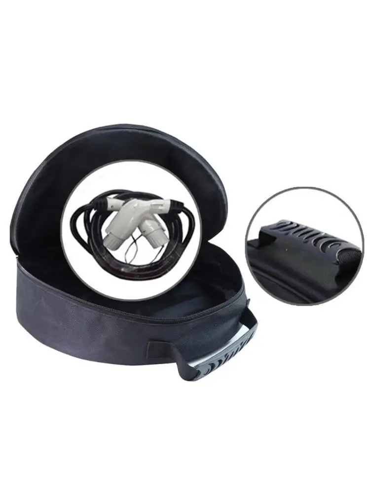 

31BC Waterproof Cables Bag Electric Vehicle Case Charging Cable Storage Bag