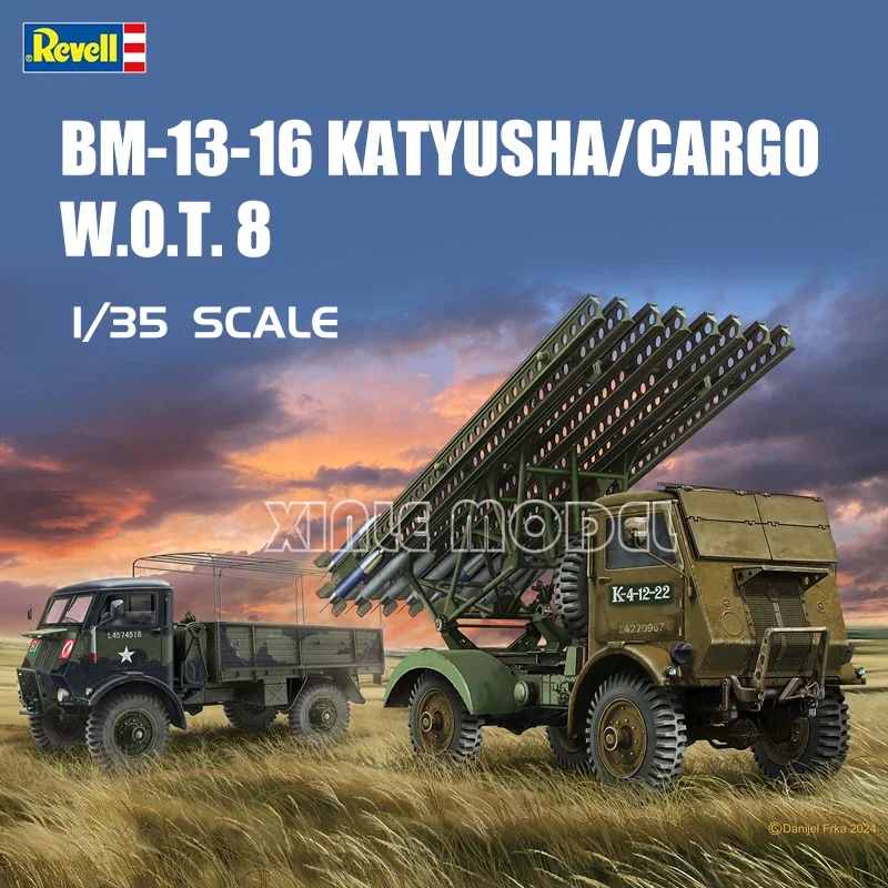 

Revell Plastic Assembly Model Kit 03338 BM-13-16 on W.O.T.8 chassis 1/35