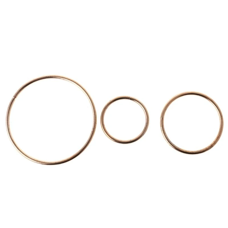 Round Dreamcatch Circle Iron Circle Shape DIY Crafts Project for Christmas Valentines Holiday Decorations best sale