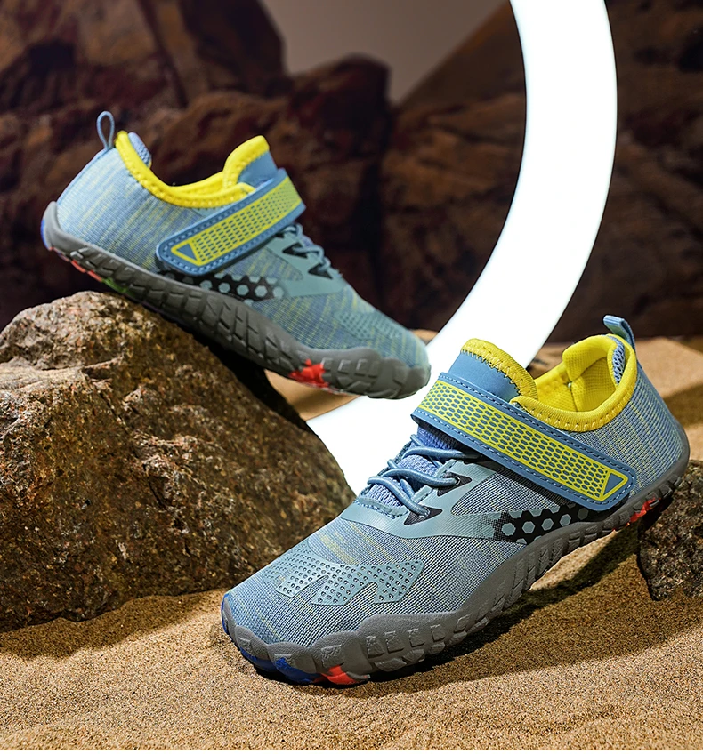 Kinder Aqua Schuhe Schnell trocknend Strand Barfuß Wasser Schuhe Jungen Mädchen Turnschuhe Schwimmen Bootfahren Outdoor Waten Sport Schuhe – Detail 5