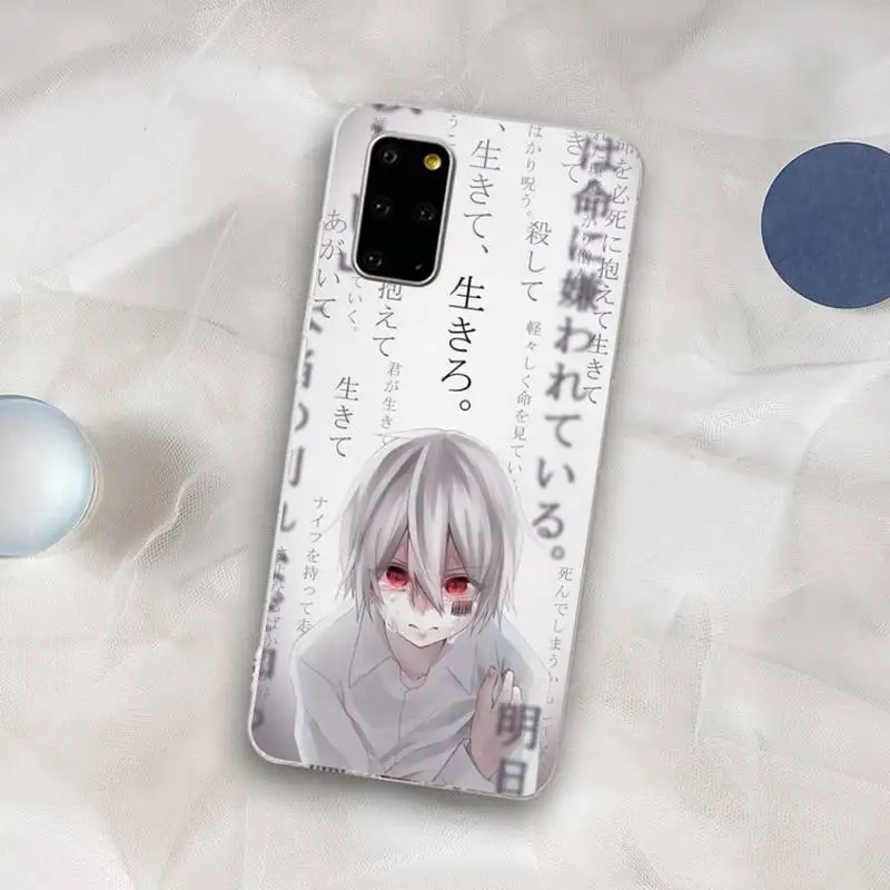 Anime mafumafu Phone Case for Samsung S21 A10 for Redmi Note 7 9 for Huawei P30Pro Honor 8X 10i cover