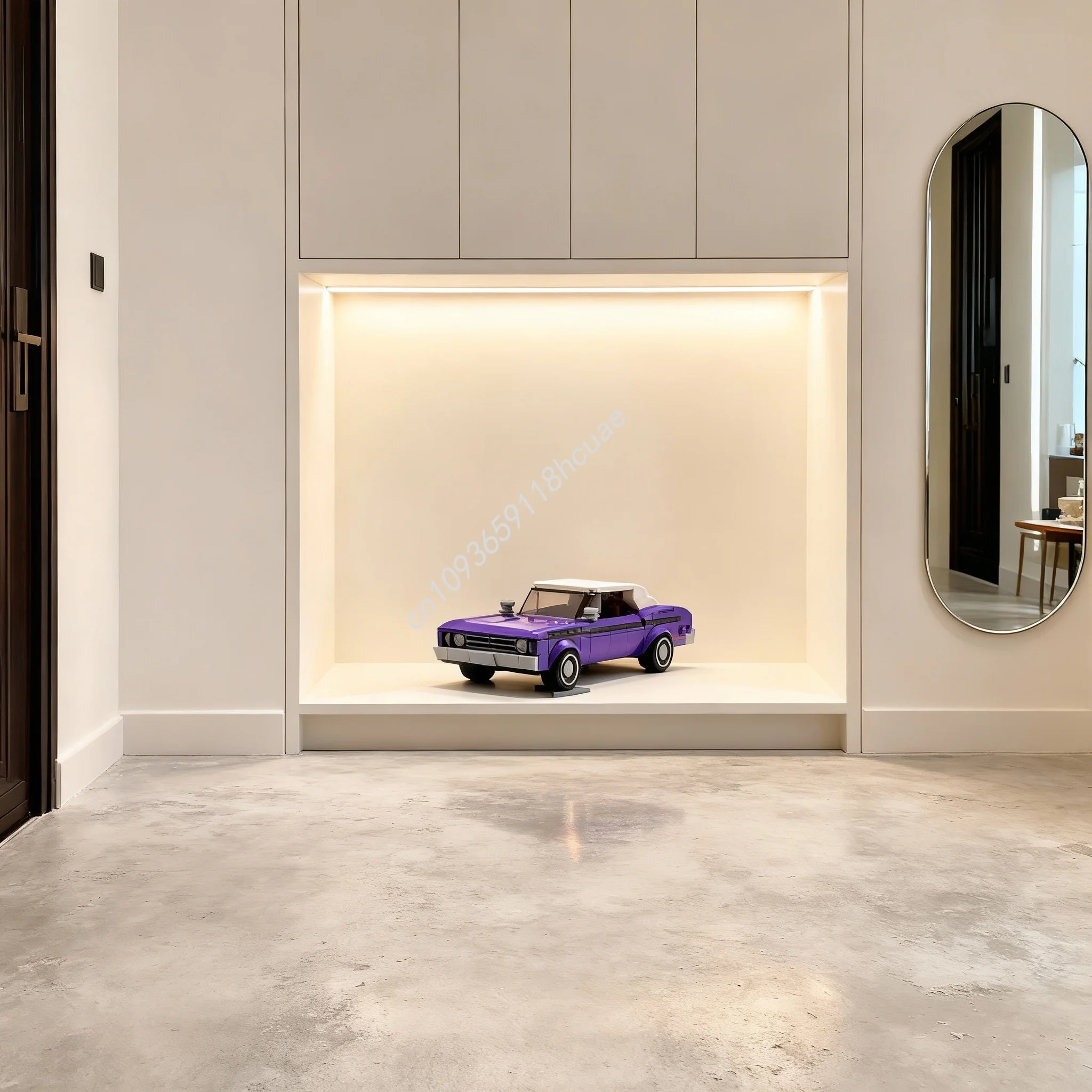 

275 деталей MOC Gen Bowtie Nova, темно-фиолетовый, конструктор «Городские чемпионы», развивающая игрушка, идея для рождественского подарка, строительные блоки