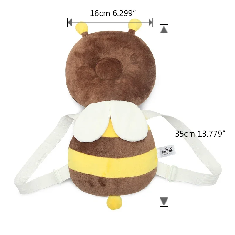 Baby Head Back Protector Safety Pad Infant Toddler Newborn Cartoon Harness Headgear Newest Cormer Guards Bee Angel Beetle