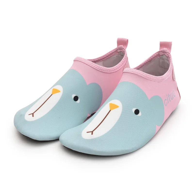 Children Beach Shoes Baby Soft Floor Indoor Slippers Snorkeling Swim Socks Boys And Girls Anti-slip Home Kids Slippers 1-10Y