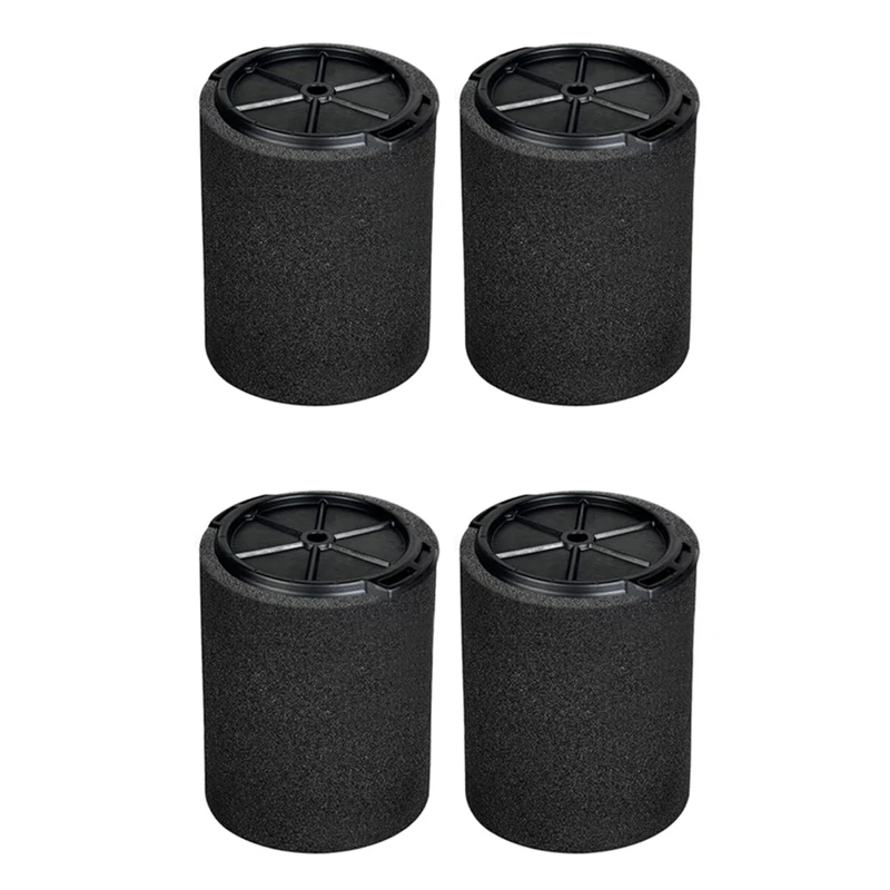 4Pcs VF7000 Wet Vac Filter Compatible With For Ridgid 5-20 Gallon Wet/Dry Vacuums, Replacement Foam Wet Filter