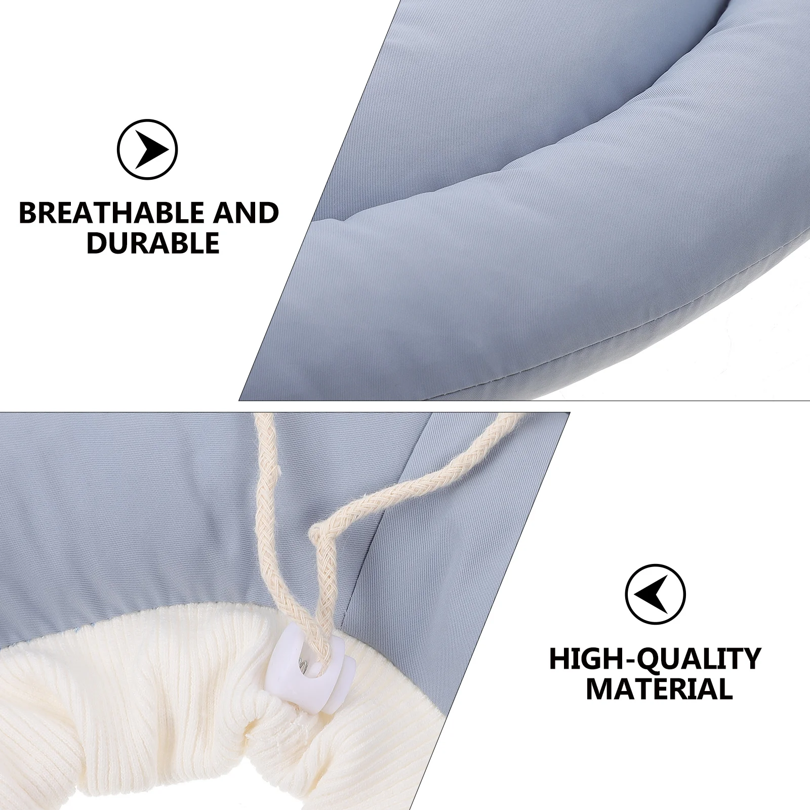 

Tarcoal Collar Cat Recovery Collars The Soft Pp Cotton for Cats Protective Neck Protector