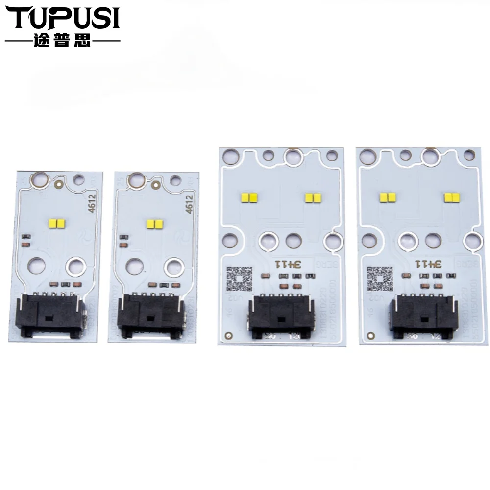 4PCS Yellow Light LED DRL Board For Audi A5 S5 2012 2013 2014 2015 Daytime Running Lights LED Headlights Module