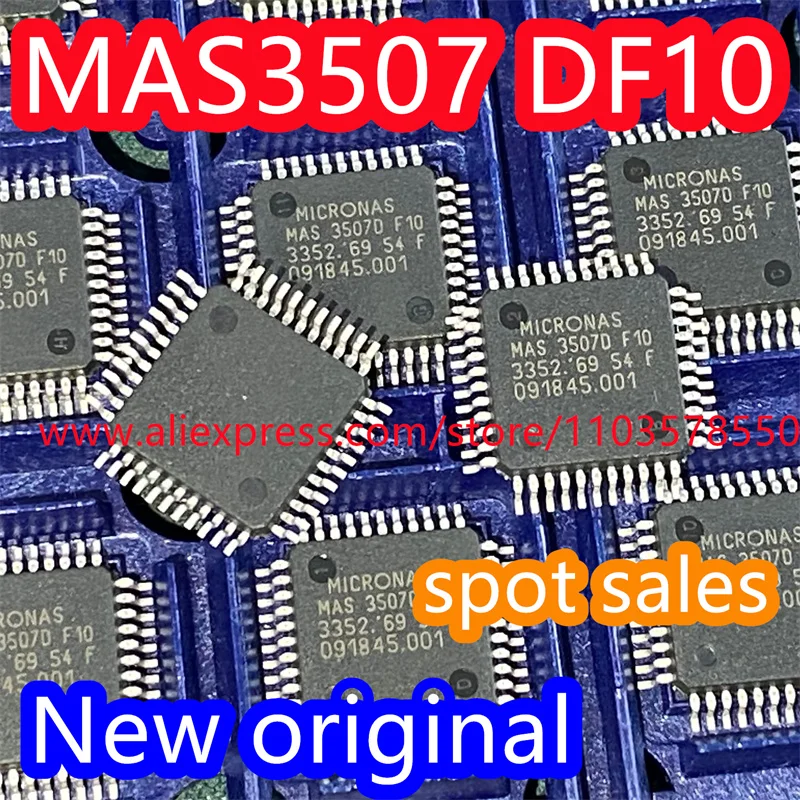 

(5 шт.) MAS3507D-QG-F10 MAS3507D MAS3507DF10 чип аудиодекодера MAS3507D F10 MAS3507D-F10 совершенно новый оригинальный