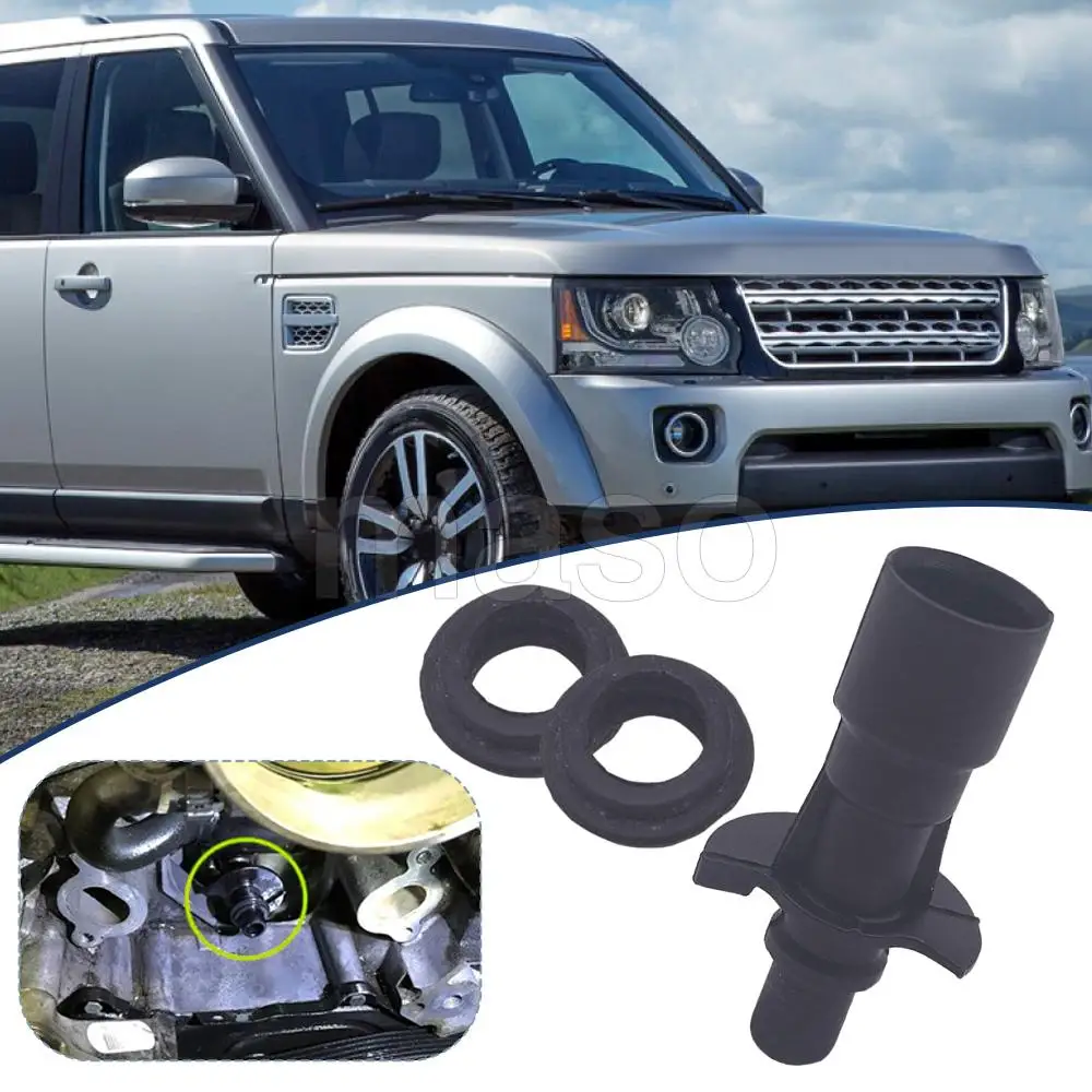 

C2Z18658 LR030593 для Land Rover LR4 3.0L/5.0L 2010-2016 водяной насос двигателя, адаптер масляного радиатора, замена впускного разъема