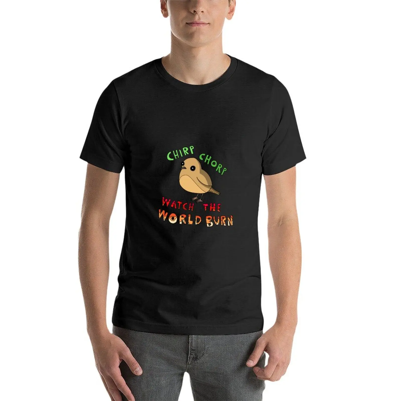 Chirp Chorp - Tiny Snek Comics T-Shirt tops summer top Aesthetic clothing aesthetic clothes t shirts men