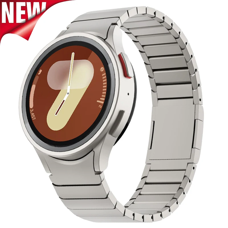 

No Gaps Magnetic Metal Strap for Samsung Galaxy Watch 7654 40/44mm Stainless Steel Band for 6Classic 43/47mm 5Pro 45mm Bracelet