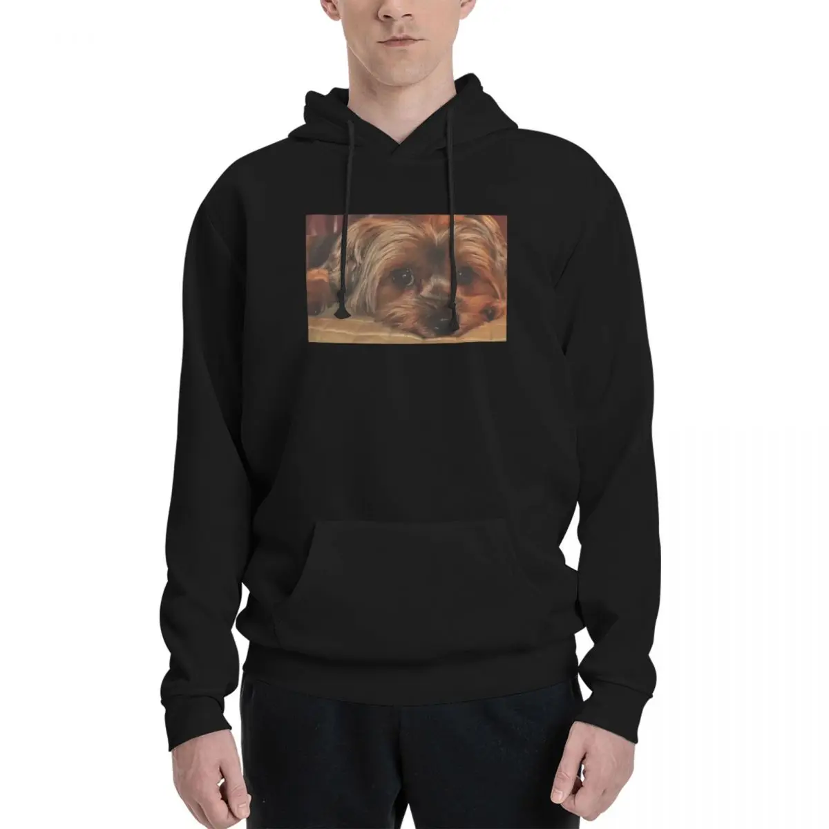Yorkshire Terrier Yorkie Dog Hoodie Hip Hop Pullover Autumn Winter Men's Women's Sweatshirt Long Sleeve Tops
