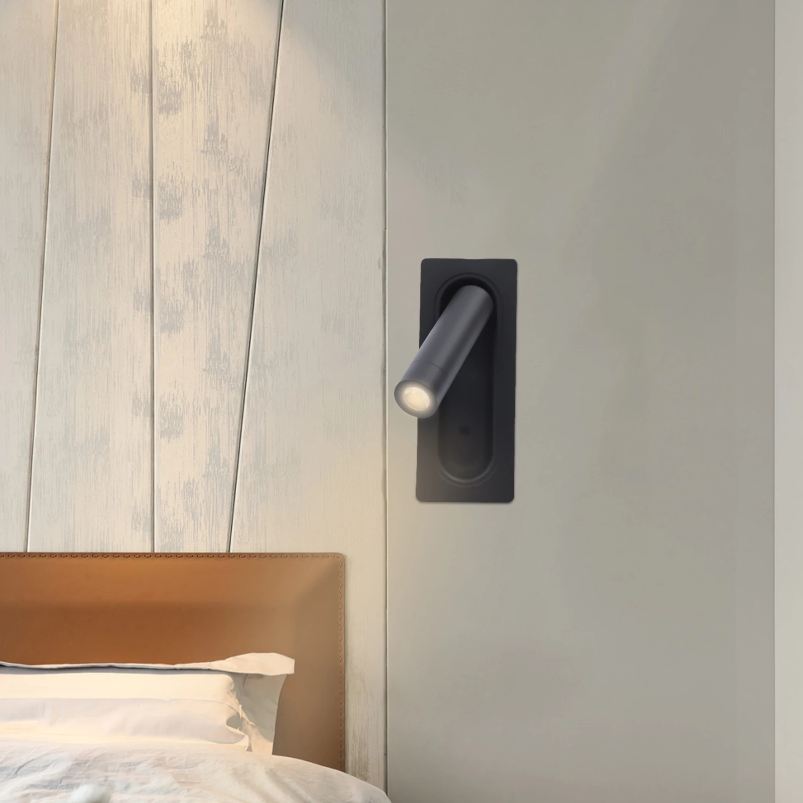 Luz de parede LED para quarto, candeeiro, candeeiro