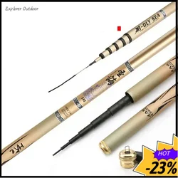 Telescopic Pole Freshwater Stream Carp Accessories Japan Fly Fishing Rod 2.7M-10M Rockfishing Casting Spinning Rods