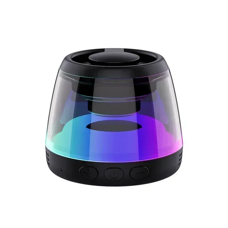 

Поп-магнитный Bluetooth-динамик RGB Мини-портативный динамик Магнитный держатель для телефона Кольцо Беспроводная звуковая коробка Bluetooth-динамик Tower