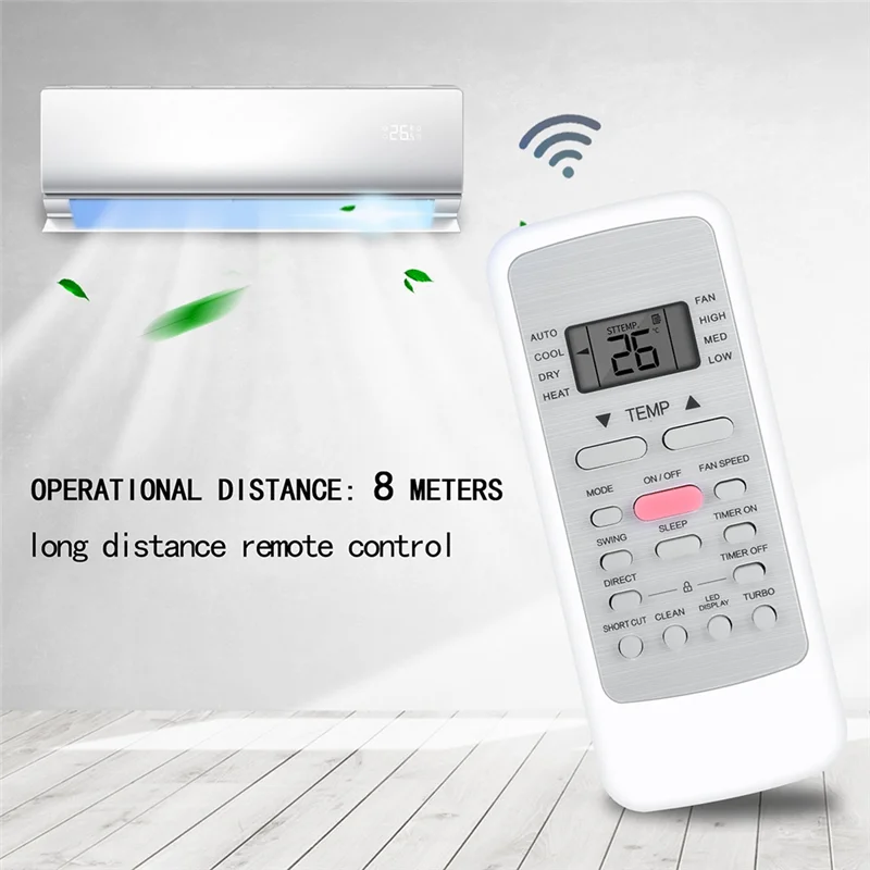 ABZW العلامة التجارية الجديدة للتحكم عن بعد ل ميديا RG51B(1)/EU1 RG51B(2)/E RG51B/E ملحقات مكيف الهواء