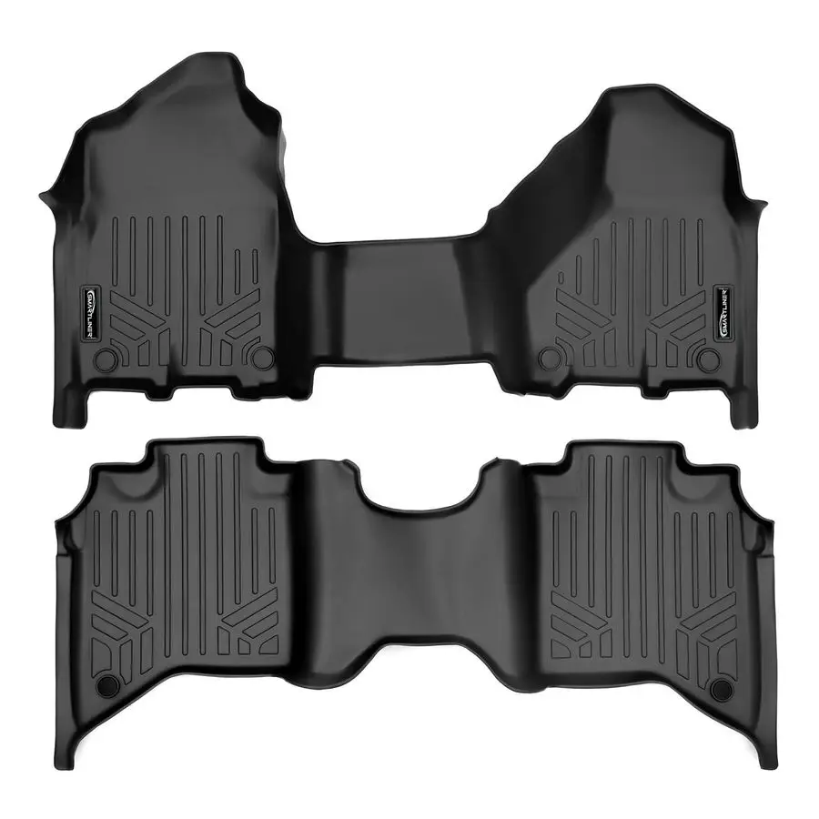 طقم سجادات أرضية مخصصة كلا الصفوف قطعة واحدة متوافقة مع 20192025 رام 2500 #1