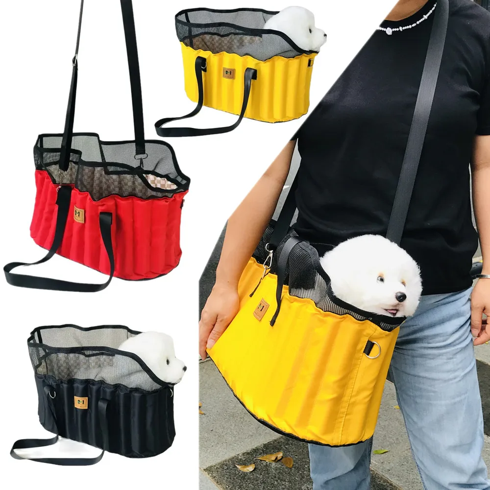 Pet Cat Shoulder Handbag Dog Carrier Bag,Polyethylene foam cotton Interlayer,Car Seat Pet Protection Travel Carrier,Pet Products