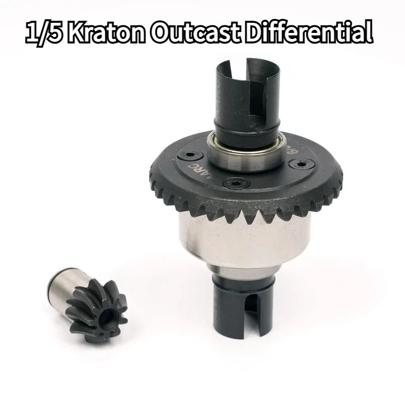 Full Set Front Center Rear Diff Kit Heavy Duty Reinforced Differential for ARRMA 1/5 Outcast Kraton RC Monster Truck Upgrade