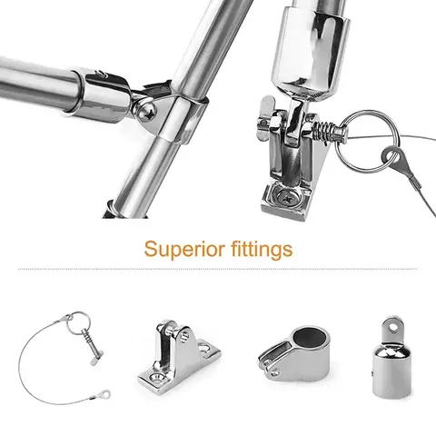 10 best sales bimini för båt - №9