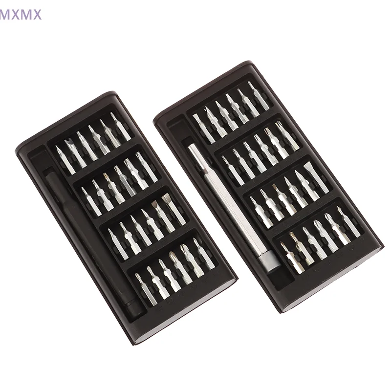 Conjunto de chave de fenda magnética de precisão 25 em 1, ferramenta de manutenção multifuncional para telefone, computador, reparo eletrônico de precisão