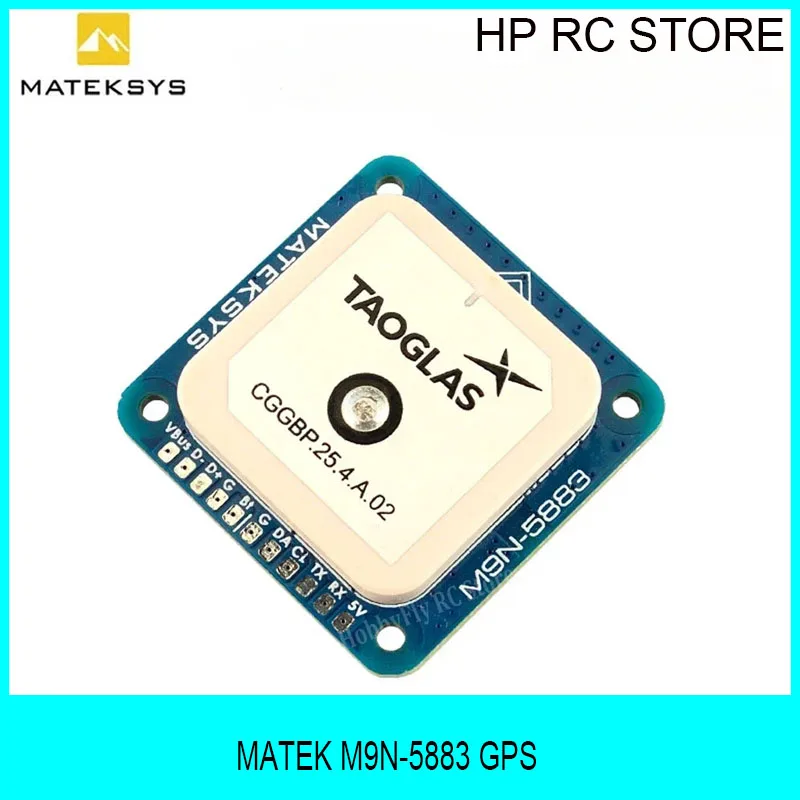 

MATEK MATEKSYS GNSS COMPASS M9N-5883 GPS для дальнобойных радиоуправляемых FPV дронов