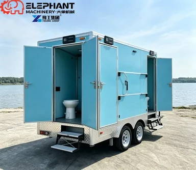 Camping Caravan Camper Trailer Bathroom Vip Mobile Shower Portable Outdoor Container Environmental Toilet Portable For Camping
