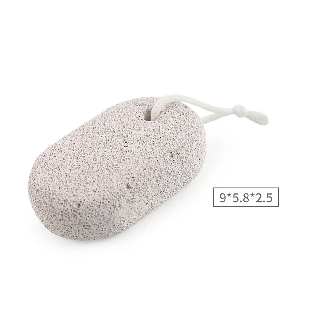 3 قطعة حجر الخفاف الكالس مزيل الجلد الصلب فرك القدم باديكير أداة صديقة للبيئة تدليك طبيعي إزالة الجلد الميت