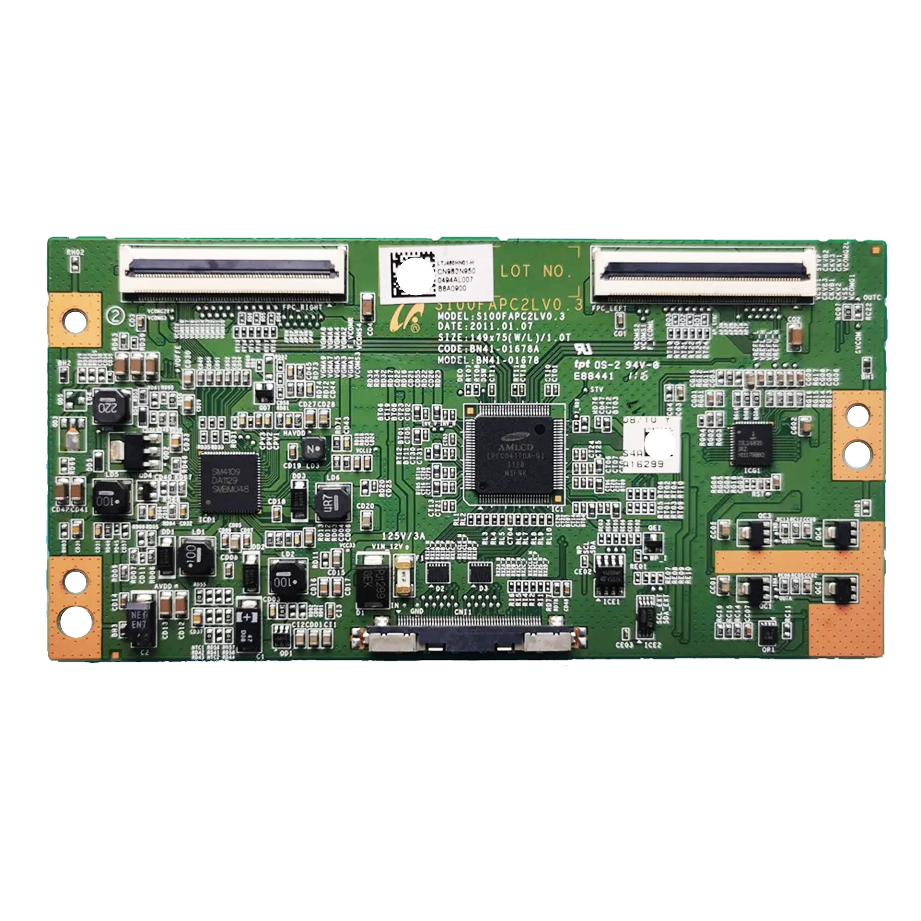 Logic Board S100FAPC2LV0.3 BN41-01678A for TV UA40D5000PR LN46D550K1F UN40D5500 UE40D5520 UE40D5003 UA40D5000 T-Con Display Card