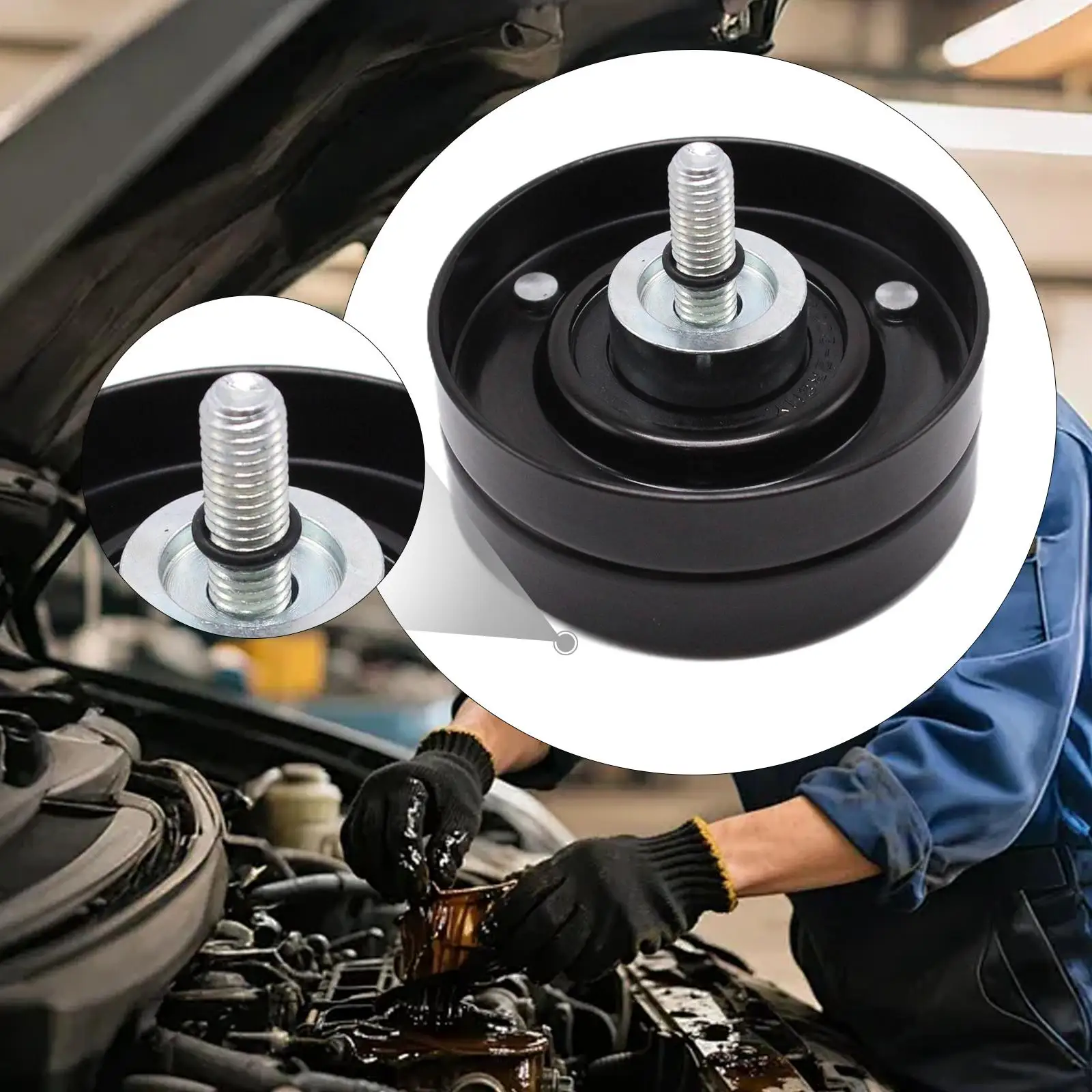 High-performance Drive Belt Idler Pulley, Car Belt Tensioner, Idler Pulley